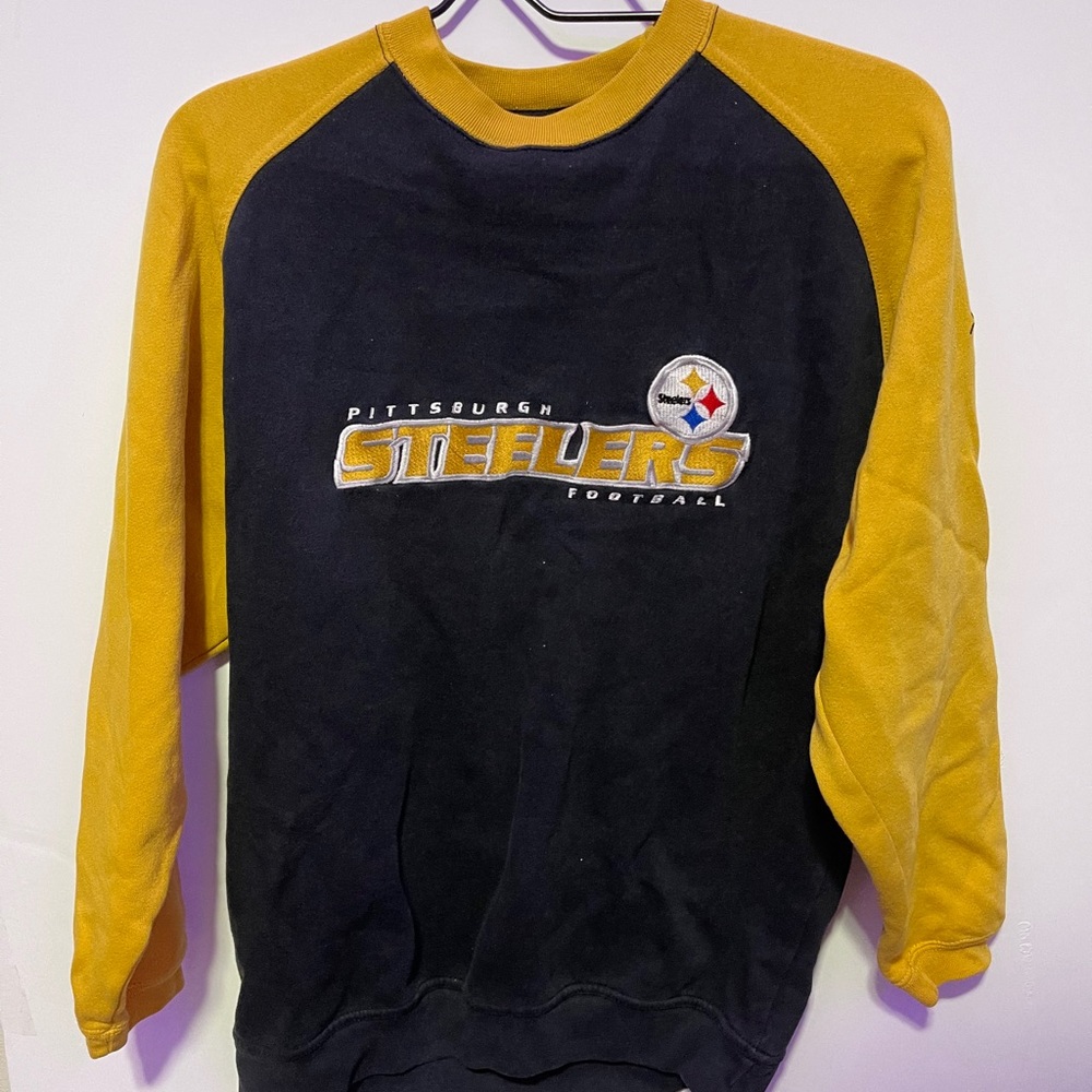 Vintage 2 Tone Steelers Crewneck